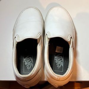 Women White Vans
